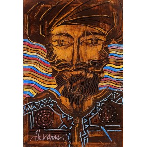Akram Dost Baloch, 8 x 12 inch, Oil on Canvas, Figurative Painting, AC-ADB-054